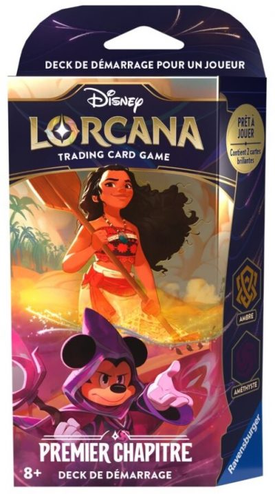 Disney Lorcana Premier Chapitre Deck De D Marrage Saphir Acier