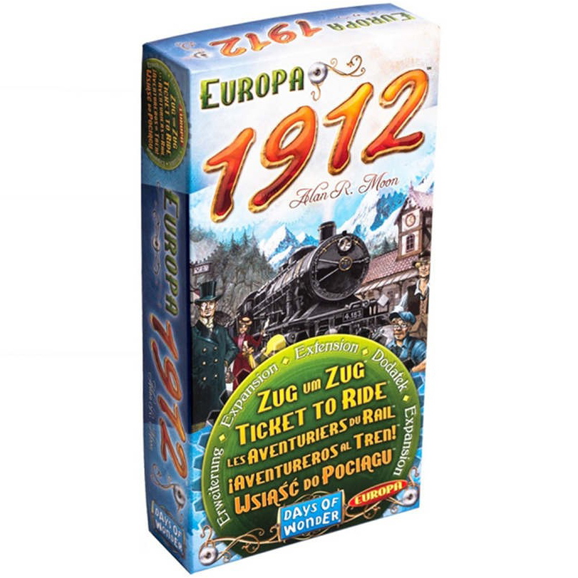 Les Aventuriers du rail Europe 1912 (extension) - LilloJEUX