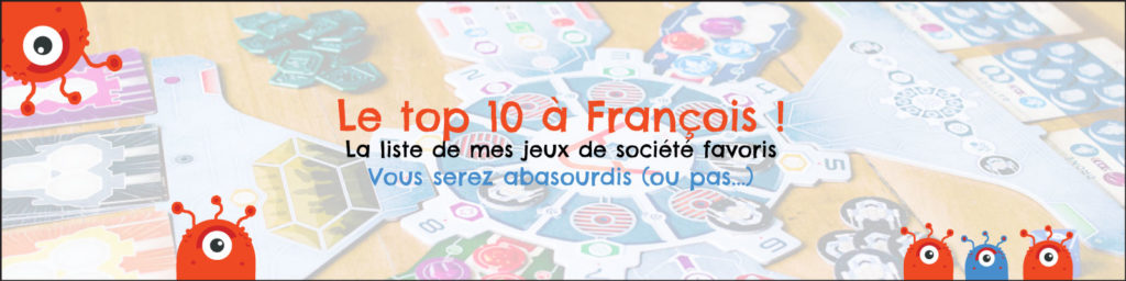 Top 10 jeux de société