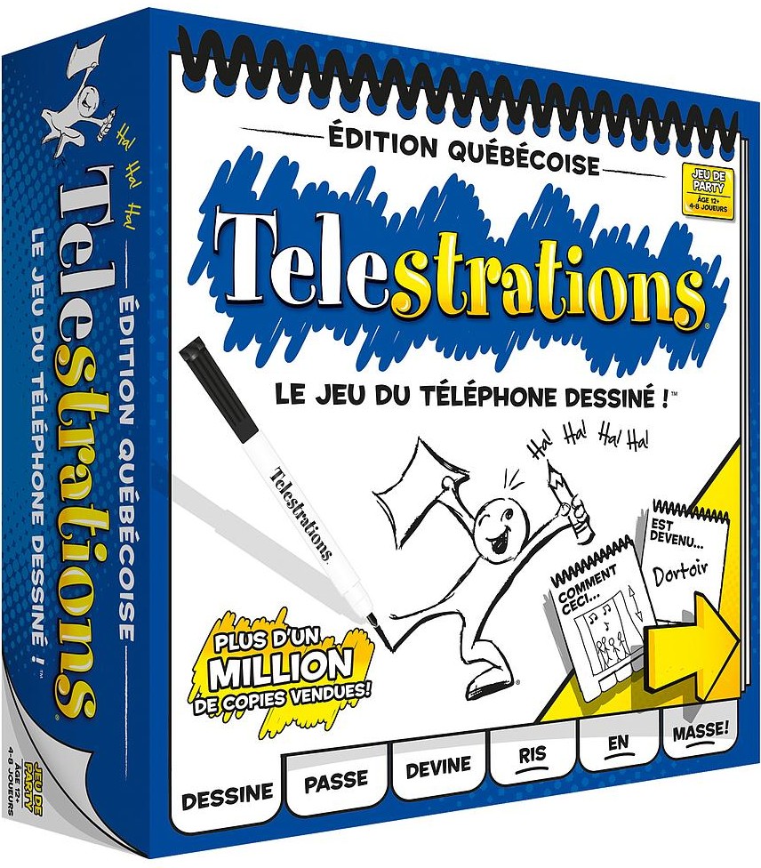 Telestrations - Édition Québécoise - LilloJEUX