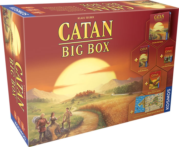 Catan : Big Box - LilloJEUX - Boutique de jeux de société