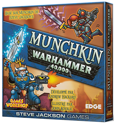 Munchkin Warhammer 40,000 - LilloJEUX - Boutique québécoise
