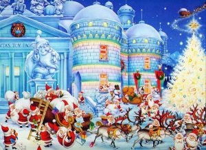 L'atelier du Père Noël (1000 pièces) - Piatnik - LilloJEUX