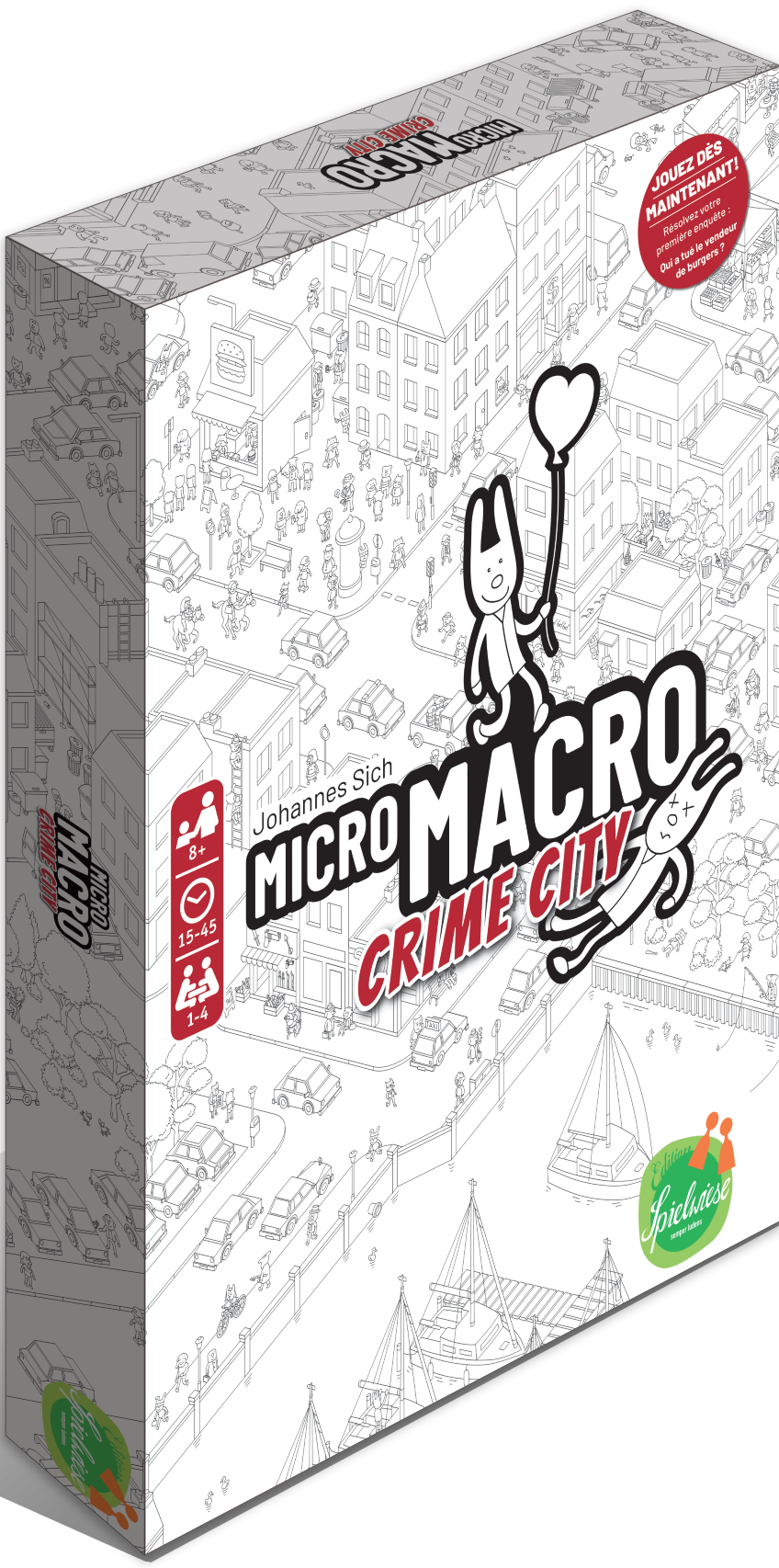 MicroMacro: Crime City (VF) - LilloJEUX - Boutique québécoise