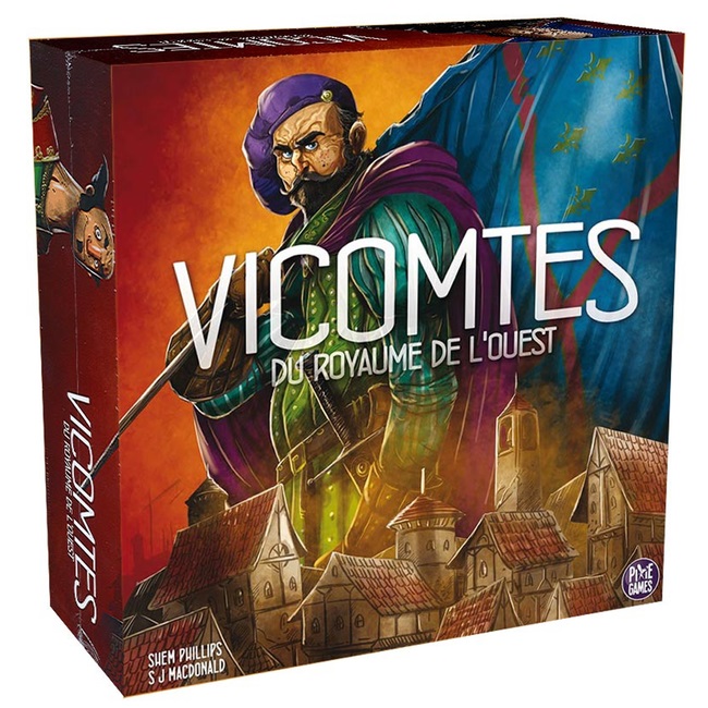 Boîte du jeu Vicomtes du royaume de l'ouest