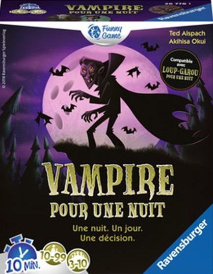 Loup-Garou Vampire pour une Nuit - LilloJEUX - Boutique québécoise
