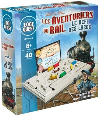 Logiquest - Les Aventuriers du Rail - Le défi des locos - LilloJEUX