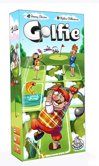 Boîte du jeu Golfie - Nouveau Format (ML)