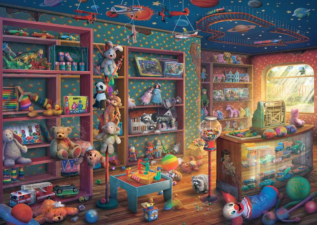 Magasin de Jouets Disney & Pixar (1000 pièces) - Ravensburger - LilloJEUX
