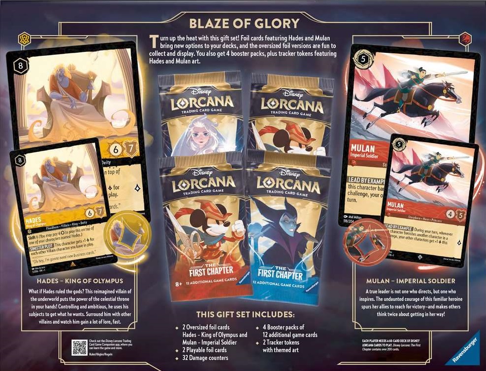 Présentation du jeu Disney Lorcana: The First Chapter - Gift Set