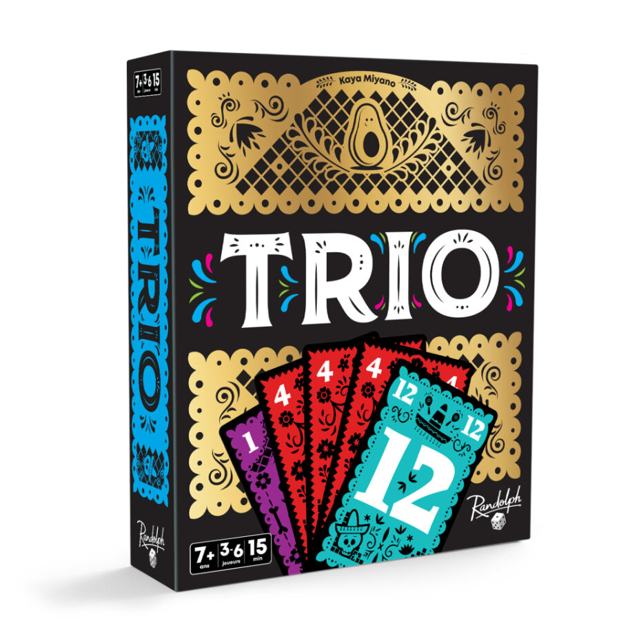 Trio - Jeu de société de cartes et de mémoire - Cocktail games