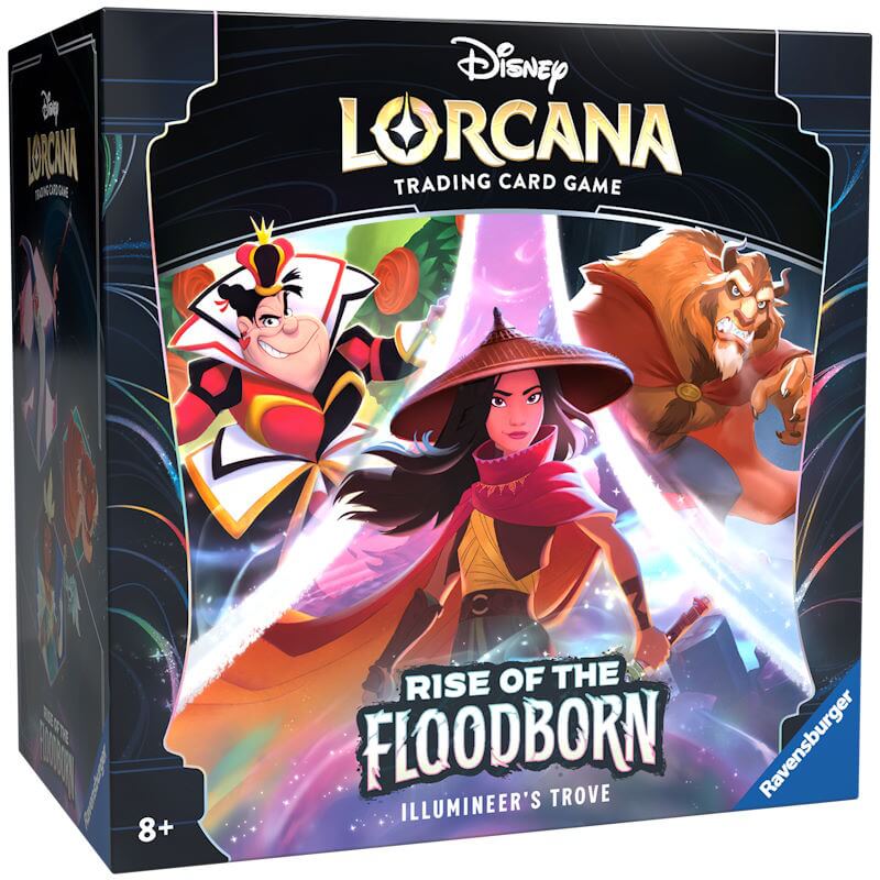 Disney Lorcana: Rise of the Floodborn Starter Deck - Amethyst & Steel  (Might and Magic) rendelés, bolt, webáruház