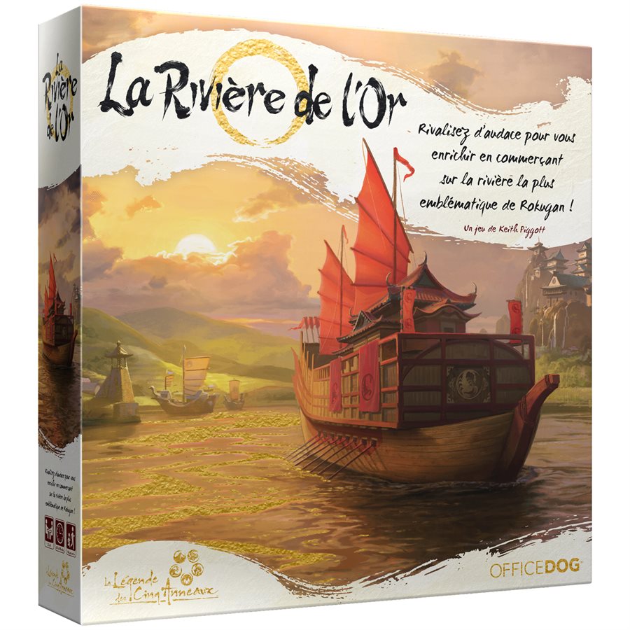 Boîte du jeu La Rivière de l'Or