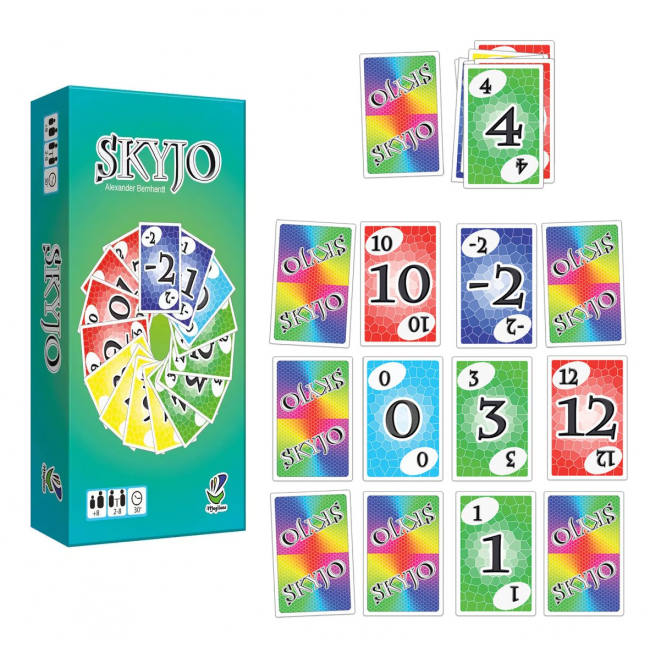 Présentation du jeu Skyjo 