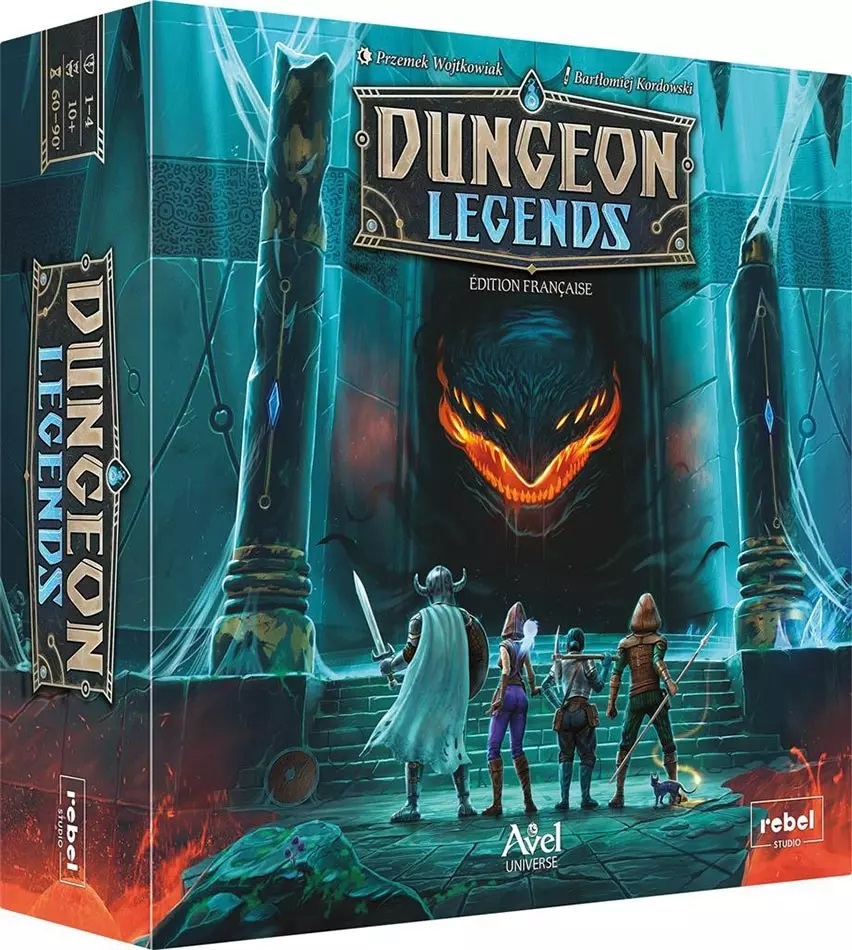 Boîte du jeu Dungeon Legends (VF)