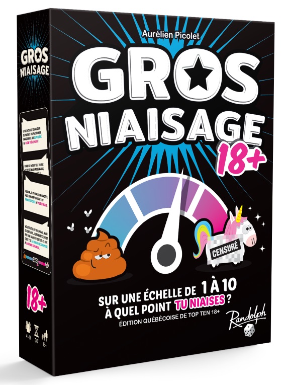 Boîte du jeu Gros Niaisage - Version Québécoise