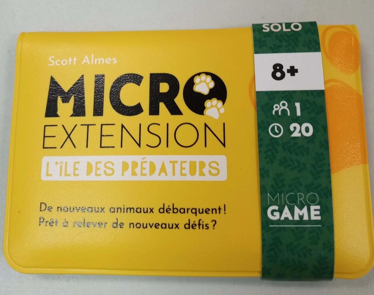 Boîte du jeu Microgame - L'Île des Prédateurs Extension