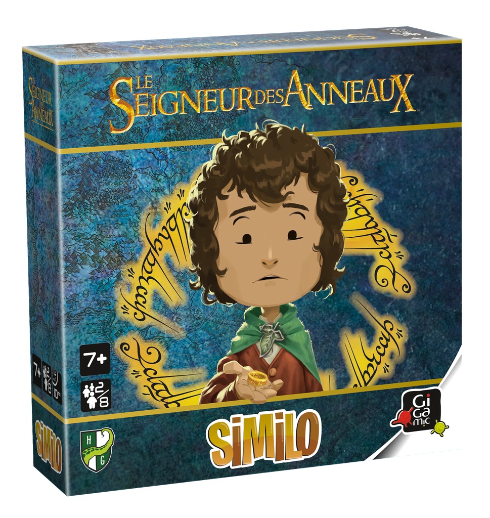 Boîte du jeu Similo - Le Seigneur des Anneaux