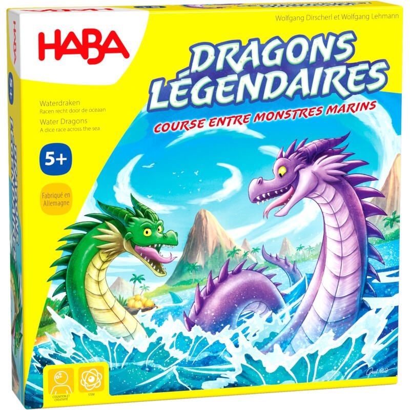 Boîte du jeu Dragons Légendaires - Course entre Monstres Marins (ML)