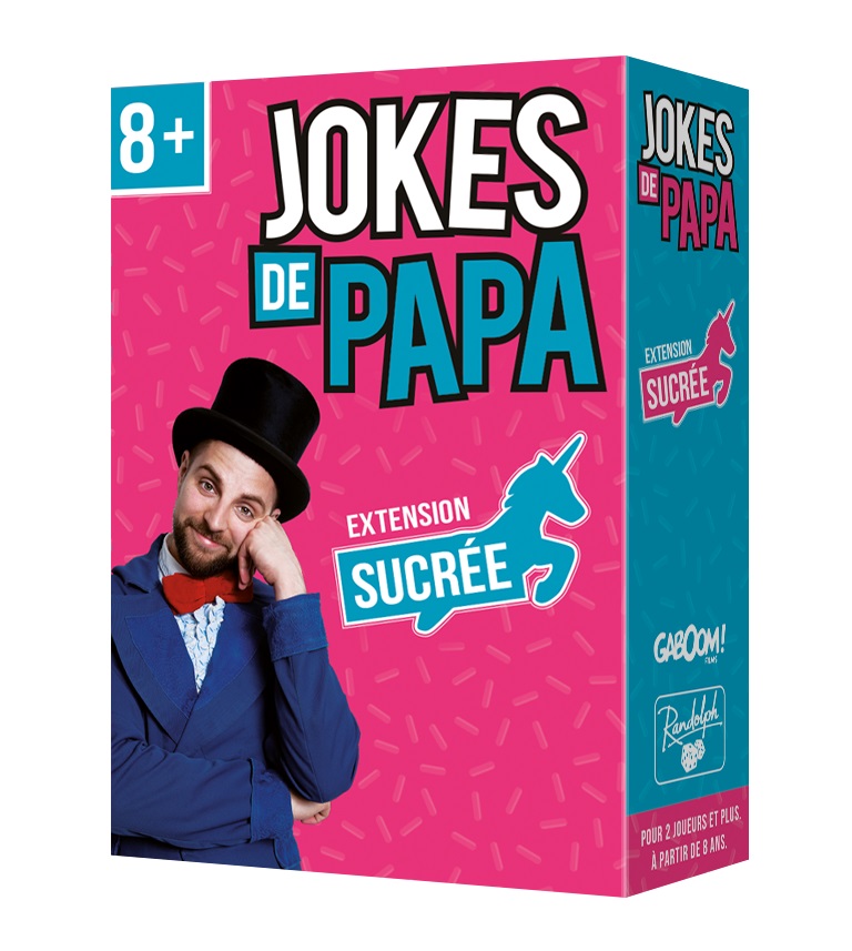 Boîte du jeu Jokes de Papa : Extension sucrée