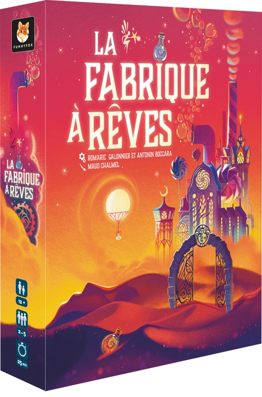 Boîte du jeu La Fabrique à Rêves