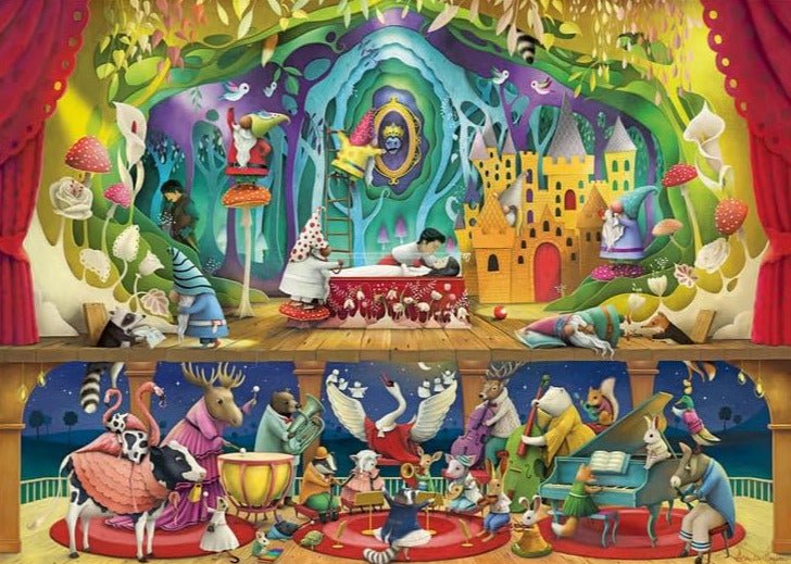 Boîte du casse-tête Blanche Neige et les 7 Nains (1000 pièces) - Ravensburger