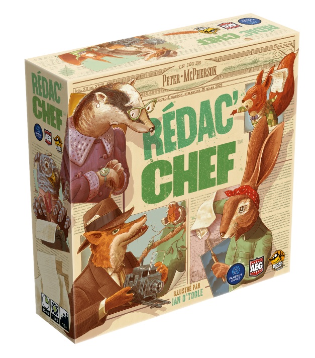 Boîte du jeu Rédac'Chef