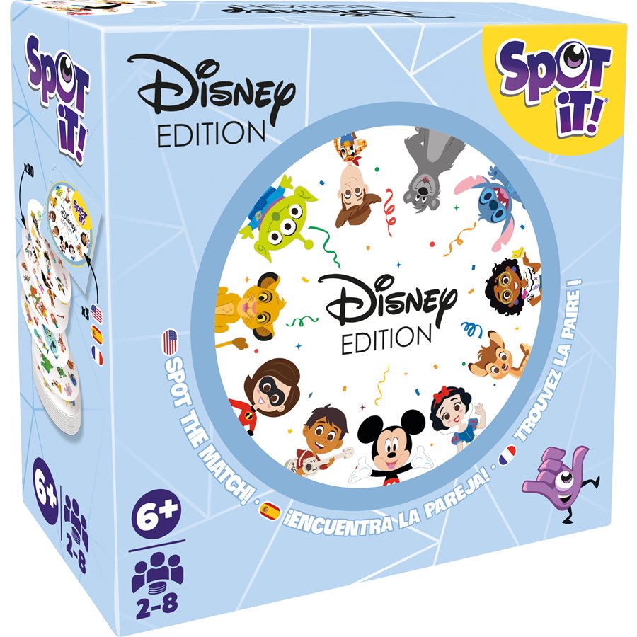 Boîte du jeu Spot it!/Dobble Disney Edition (ML)