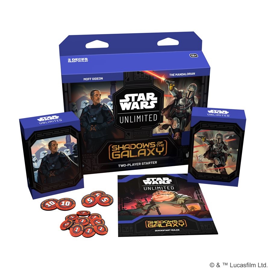 Boîte du jeu Star Wars Unlimited - Shadows of the Galaxy - Two-Player Starter