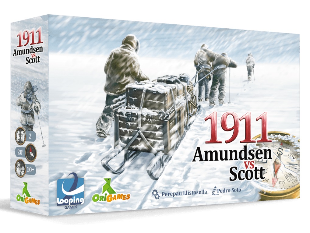 Boîte du jeu 1911 - Amundsen vs Scott