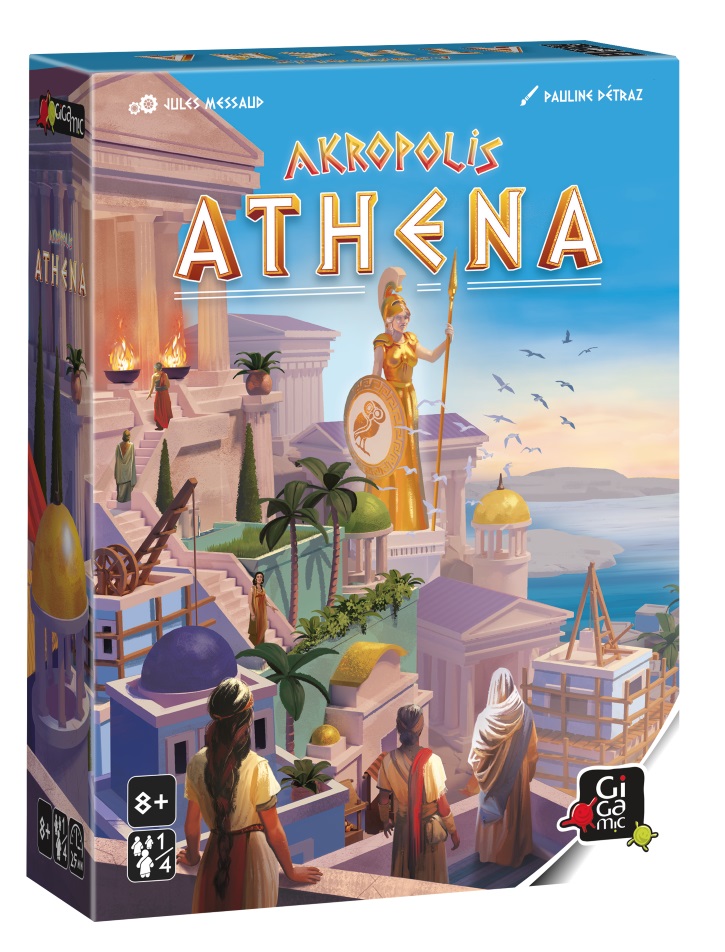 Boîte du jeu Akropolis - Athena (ext) (VF)