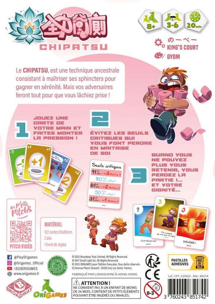 Présentation du jeu Chipatsu (VF)