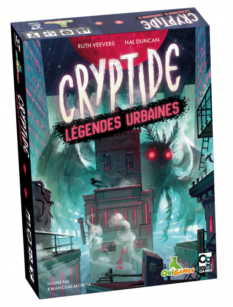 Boîte du jeu Cryptide - Légendes Urbaines