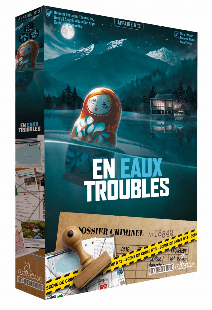 Boîte du jeu En Eaux Troubles