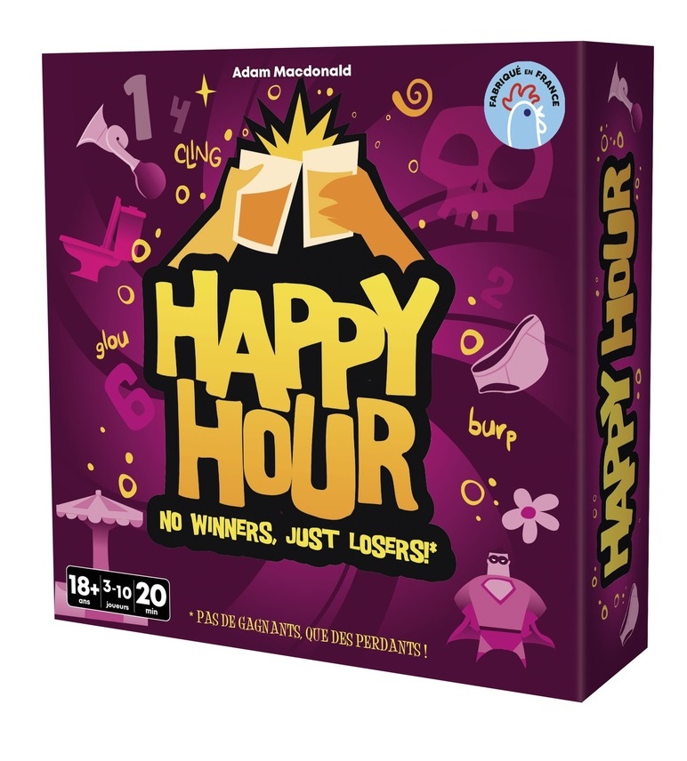 Boîte du jeu Happy Hour (VF)