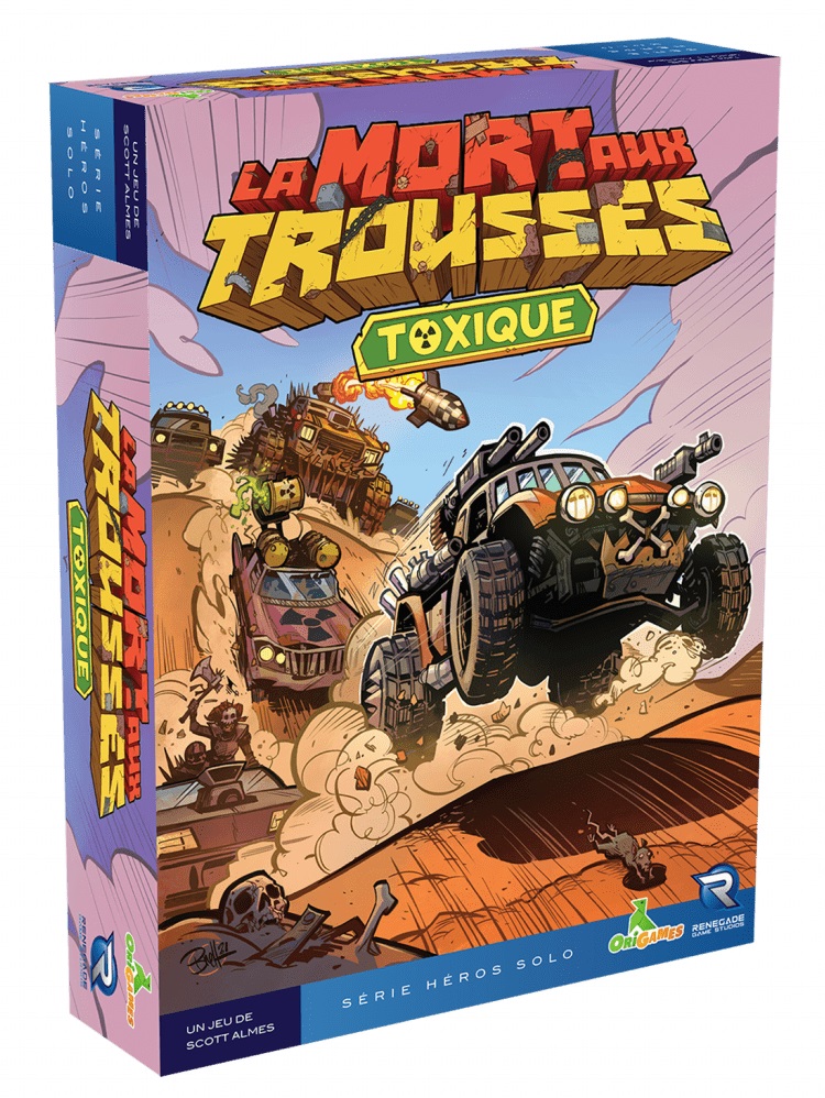 Boîte du jeu La Mort aux Trousses - Toxique (ext)