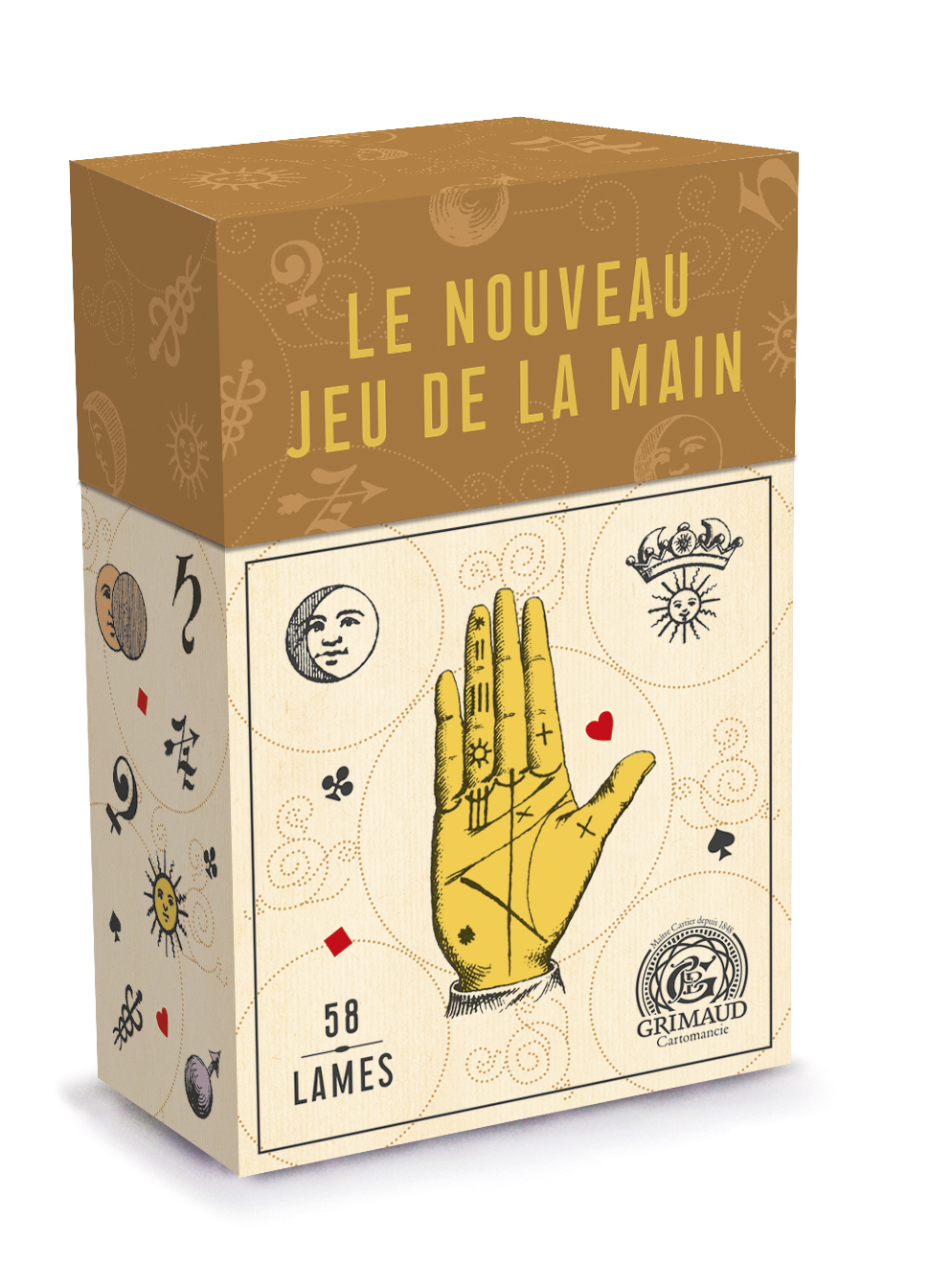 Boîte du jeu Le Nouveau Jeu de la Main (84 Cartes)