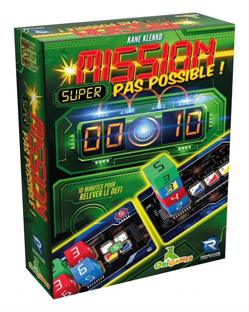 Boîte du jeu Mission Super Pas Possible