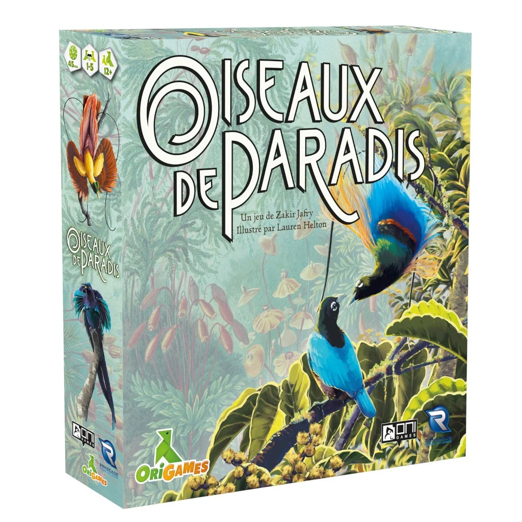 Boîte du jeu Oiseaux de Paradis