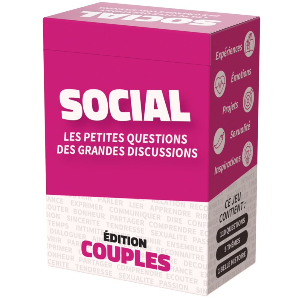 Boîte du jeu Social - Couples