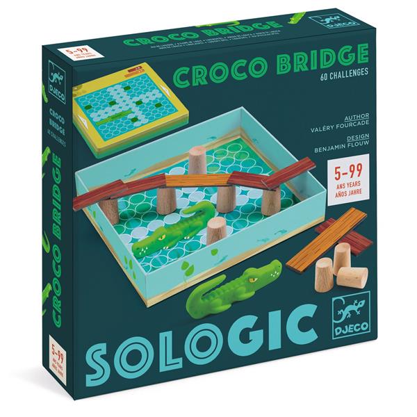 Boîte du jeu Sologic: Croco Bridge (ML)