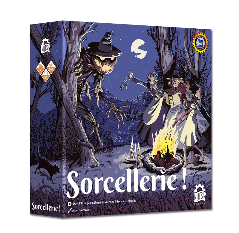 Boîte du jeu Sorcelleries!