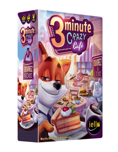 Boîte du jeu Ouvrez & Jouez - 3 Minutes Crazy Café