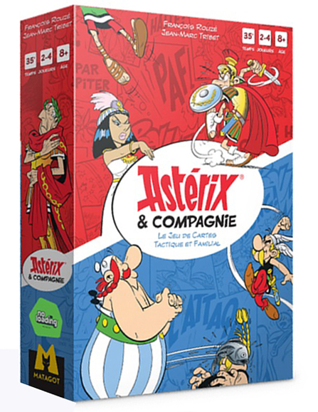 Boîte du jeu Astérix & Compagnie