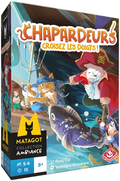 Boîte du jeu Chapardeurs - Croisez les Doigts!