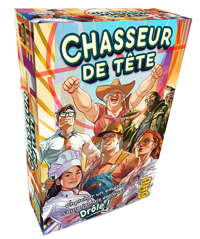 Boîte du jeu Chasseur de Tête