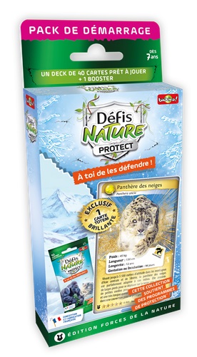 Boîte du jeu Défi Nature Protect - Panthère des Neiges - Pack de Démarrage