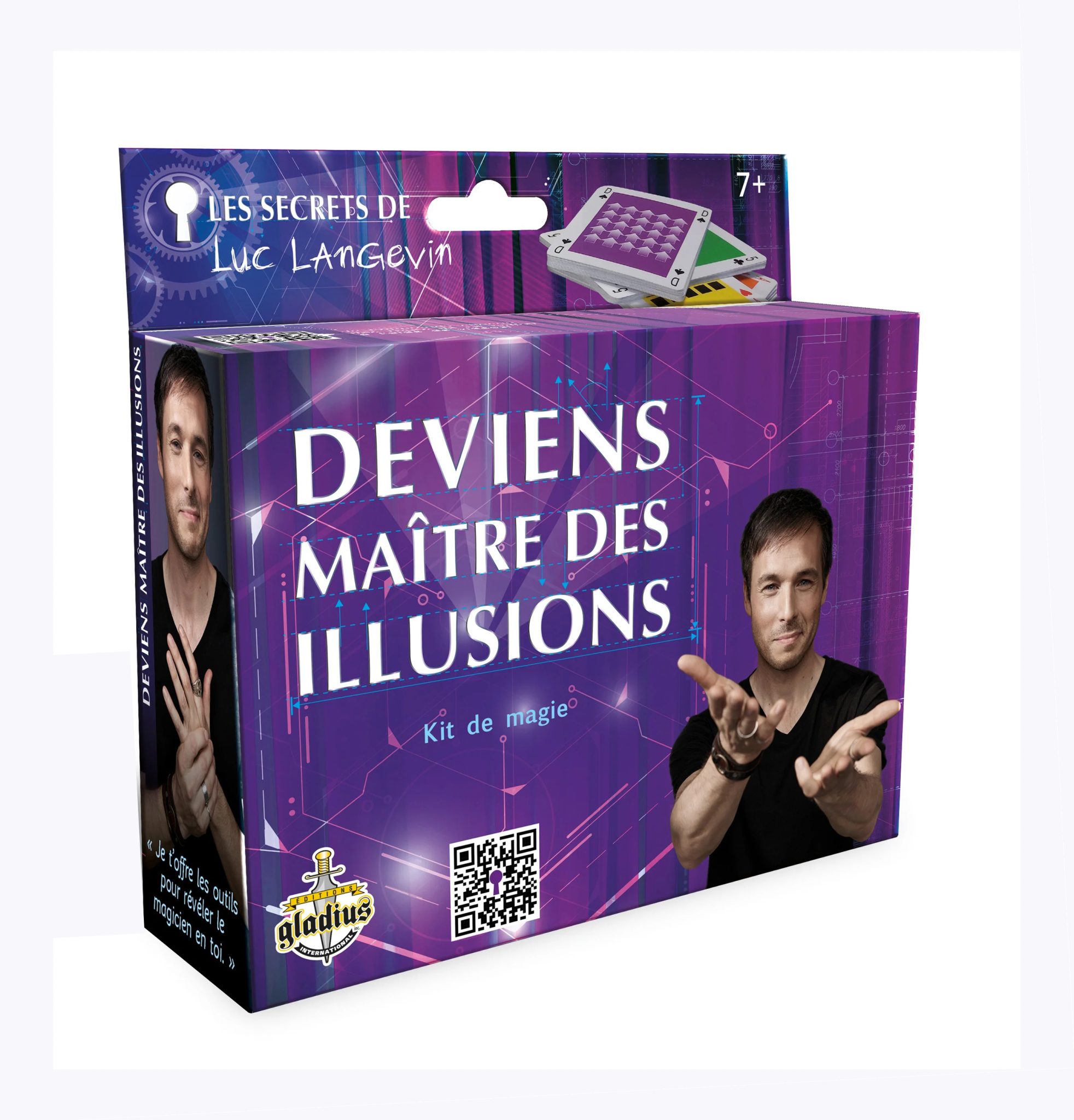 Boîte du jeu Devins Maître des Illusions - Kit de Magie