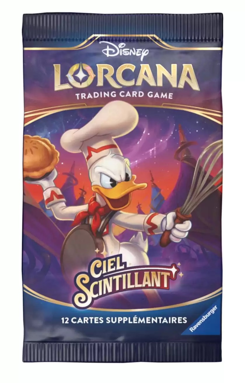 Présentation du jeu Disney Lorcana: Ciel Scintillant - Booster