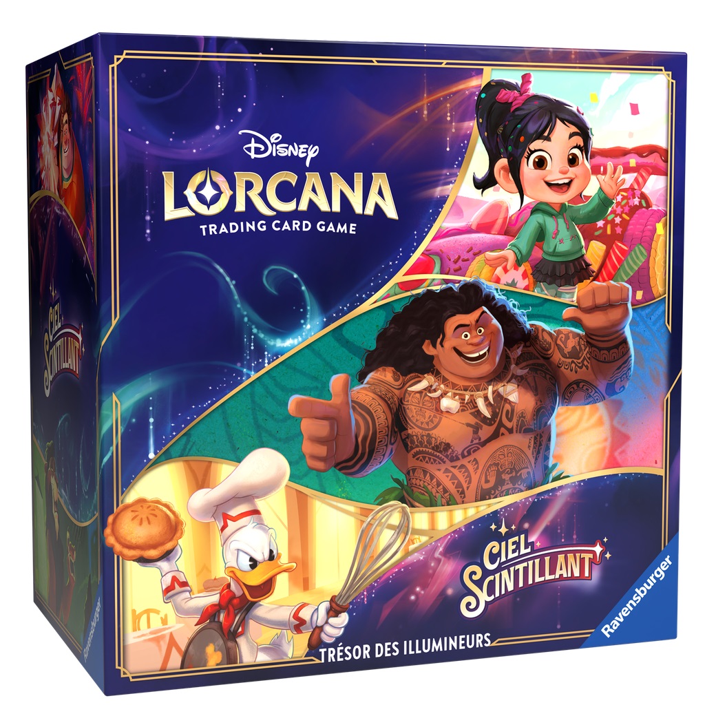 Boîte du jeu Disney Lorcana: Ciel Scintillant - Trésor des Illuminateurs